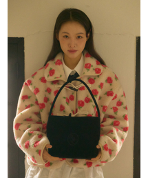 ANC VELVET REVE BAG_BLACK