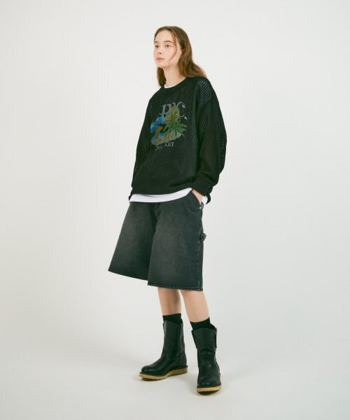 LMCの「RESORT MESH KNIT SWEATER black(ニット/セーター・レディース・その他・L/M/S)」の2枚目の写真