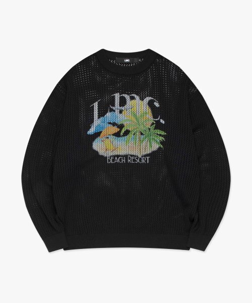 LMCの「RESORT MESH KNIT SWEATER black(ニット/セーター・レディース・その他・L/M/S)」の4枚目の写真