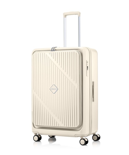 AMERICAN TOURISTER(アメリカンツーリスター)の「アメリカンツーリスター VELOX スピナー75/28 エキスパンダー TSA HW クリーム(スーツケース/キャリーバッグ・レディース・Cream・L)」の1枚目の写真