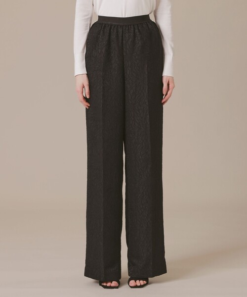 MACKINTOSH LONDON(マッキントッシュ ロンドン)の「アメリアジャカードパンツ(その他パンツ・レディース・ブラック・38/40)」の3枚目の写真