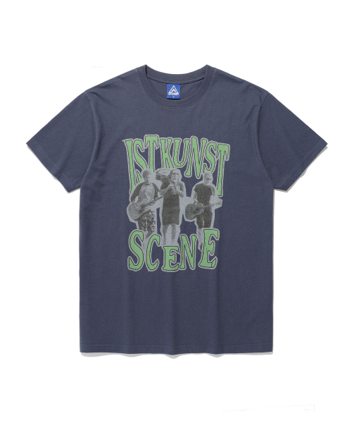 ISTKUNST(イストクンスト)の「SCENE BAND TEE_NAVY(IK2EMMT510A)(Tシャツ/カットソー・レディース・ネイビー・S/M/L)」の2枚目の写真