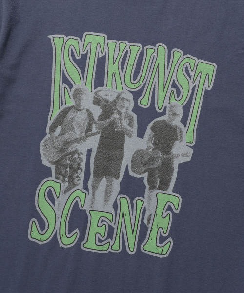 ISTKUNST(イストクンスト)の「SCENE BAND TEE_NAVY(IK2EMMT510A)(Tシャツ/カットソー・レディース・ネイビー・S/M/L)」の5枚目の写真