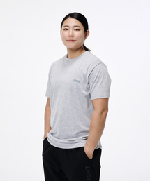 LIMELIGHT APPAREL（ライムライトアパレル）の「ジョスウェーブロゴTシャツ（グレー/ダークグレー）（Tシャツ/カットソー）」