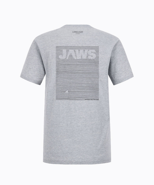 LIMELIGHT APPAREL(ライムライトアパレル)の「ジョスウェーブロゴTシャツ (グレー/ダークグレー)(Tシャツ/カットソー・レディース・その他・S/M)」の2枚目の写真