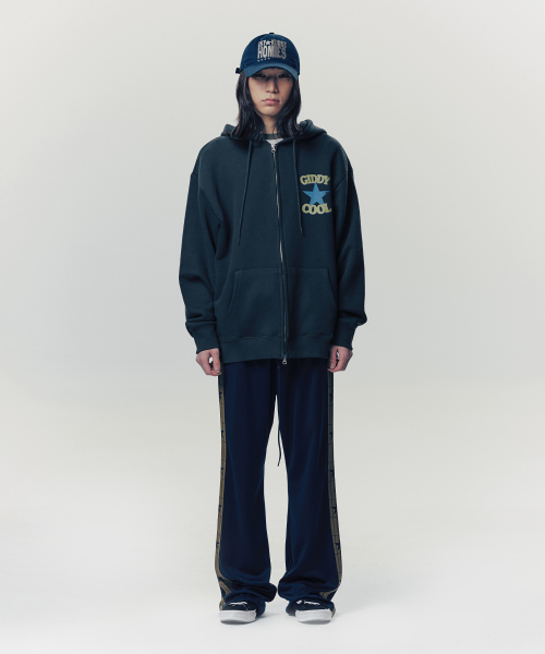 ISTKUNST(イストクンスト)の「G&C HOOD ZIP UP_CHARCOAL(IK2FSMM482A)(パーカー・レディース・チャコール・S/M/L)」の9枚目の写真