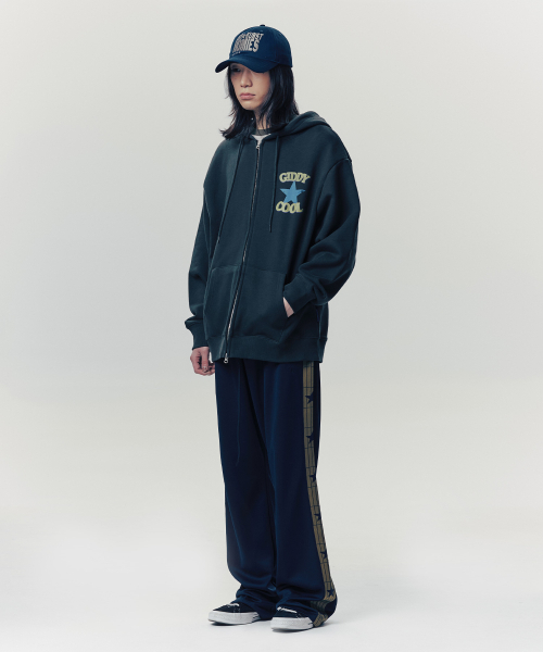 ISTKUNST(イストクンスト)の「G&C HOOD ZIP UP_CHARCOAL(IK2FSMM482A)(パーカー・レディース・チャコール・S/M/L)」の10枚目の写真