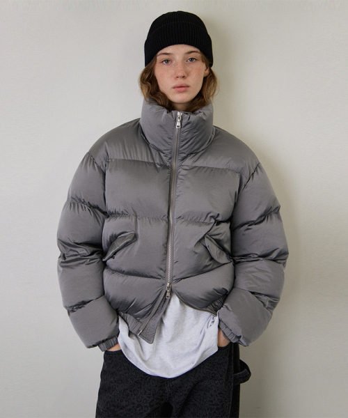 HANE(ハネ)の「コアプファーパディングジャケット_Steel Gray(ダウンジャケット/コート・レディース・その他・S/M)」の1枚目の写真