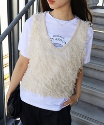 SpRay（スプレイ）の「ループニットベスト（ベスト）」