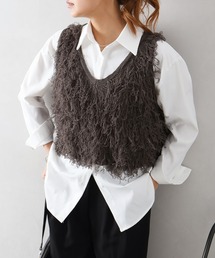 SpRay（スプレイ）の「ループニットベスト（ベスト）」