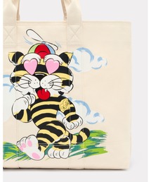 KENZO（ケンゾー）の「'KENZO Cartoon' ラージ トートバッグ イン キャンバス（メッセンジャーバッグ）」