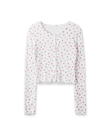 SNAPPY CUDDLE（スナッピーカードル）の「Flower Fantasia Cardigan（ルームウェア/パジャマ）」