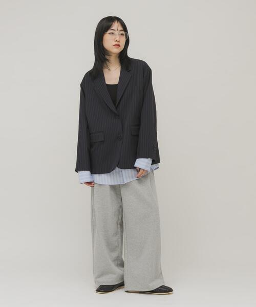 KBF（ケイビーエフ）の「レイヤードデザインジャケット（その他アウター・レディース・グレー系その他/ブルー系その他・ONE）」の8枚目の写真