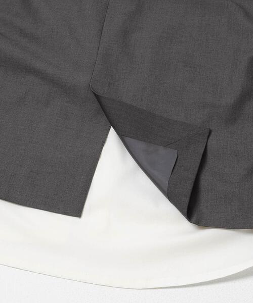 KBF(ケイビーエフ)の「レイヤードデザインジャケット(その他アウター・レディース・グレー系その他/ブルー系その他・ONE)」の6枚目の写真