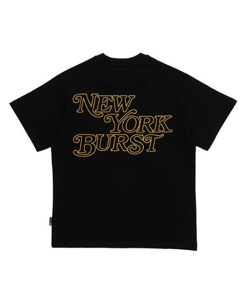 NEW YORK BURST（ニューヨークバースト）の「OG OUTLINE EMBROIDERY T-SHIRT（Tシャツ/カットソー・メンズ・ホワイト/ブラック・M/L/XL）」の4枚目の写真