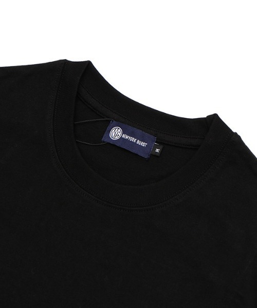 NEW YORK BURST（ニューヨークバースト）の「OG OUTLINE EMBROIDERY T-SHIRT（Tシャツ/カットソー・メンズ・ホワイト/ブラック・M/L/XL）」の5枚目の写真