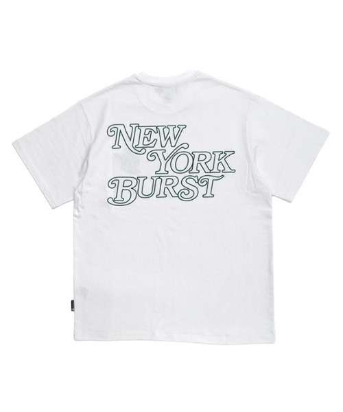 NEW YORK BURST（ニューヨークバースト）の「OG OUTLINE EMBROIDERY T-SHIRT（Tシャツ/カットソー・メンズ・ホワイト/ブラック・M/L/XL）」の11枚目の写真