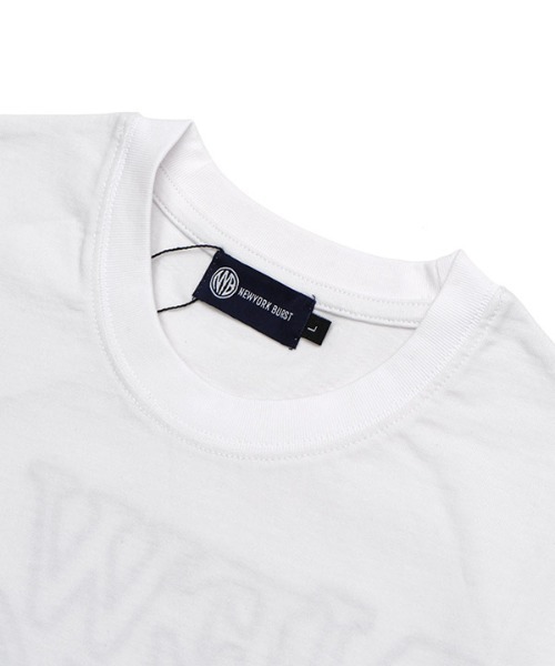 NEW YORK BURST（ニューヨークバースト）の「OG OUTLINE EMBROIDERY T-SHIRT（Tシャツ/カットソー・メンズ・ホワイト/ブラック・M/L/XL）」の12枚目の写真