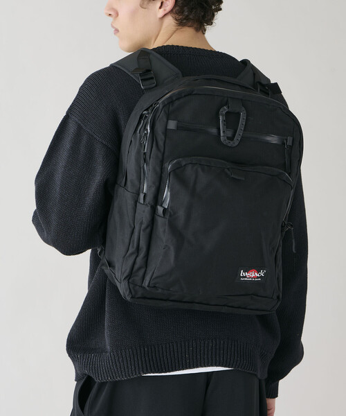 BAGJACK(バッグジャック)の「bagjack |〈別注〉STUDENT'S DAYPACK UNISEX(バックパック/リュック・レディース・ブラック・ONE)」の12枚目の写真