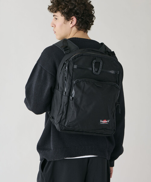 BAGJACK(バッグジャック)の「bagjack |〈別注〉STUDENT'S DAYPACK UNISEX(バックパック/リュック・レディース・ブラック・ONE)」の15枚目の写真
