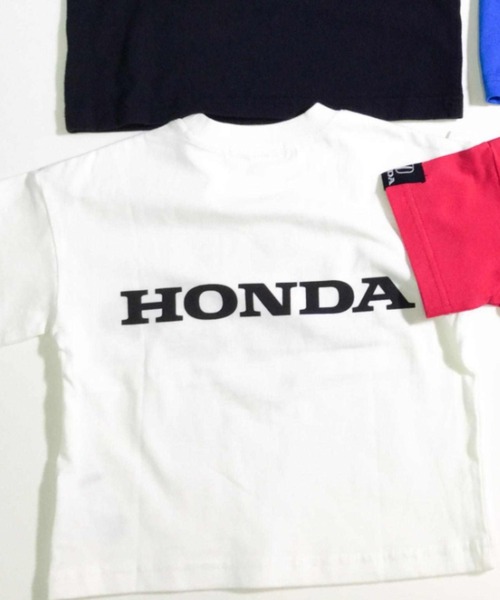 F.O.KIDS(エフオーキッズ)の「F.O.KIDS/エフオーキッズ HONDAコラボ4柄Tシャツ 天竺編み 車プリント 2026年春夏(Tシャツ/カットソー・キッズ・ブラック/レッド/オフホワイト/ブルー・130/140/150)」の5枚目の写真