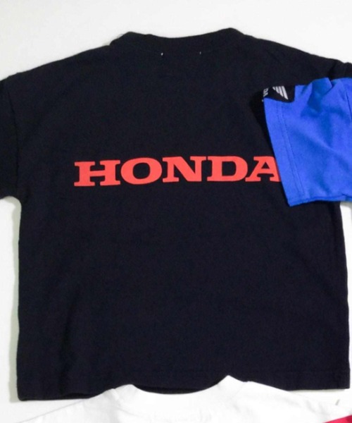 F.O.KIDS(エフオーキッズ)の「F.O.KIDS/エフオーキッズ HONDAコラボ4柄Tシャツ 天竺編み 車プリント 2026年春夏(Tシャツ/カットソー・キッズ・ブラック/レッド/オフホワイト/ブルー・130/140/150)」の8枚目の写真