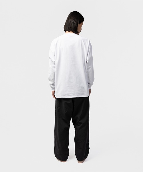 DAIWA PIER39(ダイワピア39)の「DAIWA PIER39 TECH DRAWSTRING L/S TEE ダイワ ピア39(Tシャツ/カットソー・メンズ・ホワイト/ブラック/ブルー/セージグリーン/ダークブラウン・XL/L/M/S)」の15枚目の写真