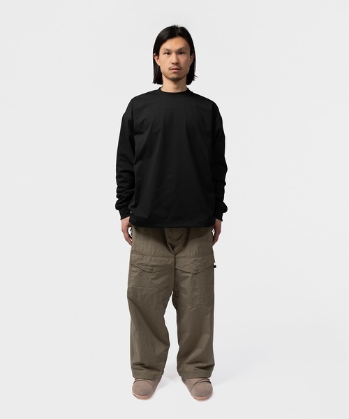 DAIWA PIER39(ダイワピア39)の「DAIWA PIER39 TECH DRAWSTRING L/S TEE ダイワ ピア39(Tシャツ/カットソー・メンズ・ホワイト/ブラック/ブルー/セージグリーン/ダークブラウン・XL/L/M/S)」の18枚目の写真