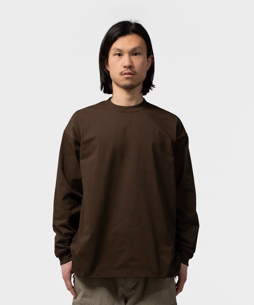DAIWA PIER39(ダイワピア39)の「DAIWA PIER39 TECH DRAWSTRING L/S TEE ダイワ ピア39(Tシャツ/カットソー・メンズ・ホワイト/ブラック/ブルー/セージグリーン/ダークブラウン・XL/L/M/S)」の8枚目の写真