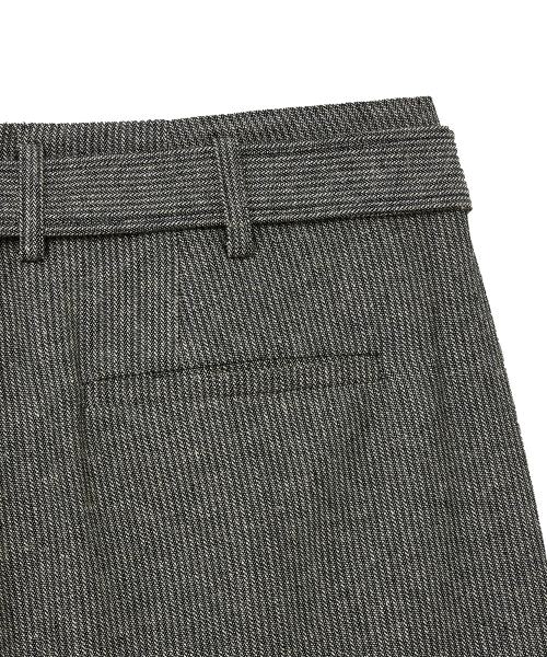 NOIRER(ノイア)の「ベルト付きシックスポケットハーフパンツ(グレーチェック)(その他パンツ・メンズ・その他・48/50/52)」の6枚目の写真