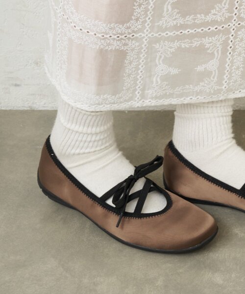 CIAOPANIC TYPY（チャオパニックティピー）の「:【S～XL展開】バレエスニーカー（パンプス・レディース・ブラック/ネイビー/ブラウン・X-LARGE/LARGE/MEDIUM/SMALL）」の22枚目の写真