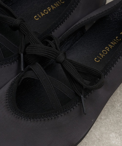 CIAOPANIC TYPY（チャオパニックティピー）の「【S～XL展開】バレエスニーカー（パンプス・レディース・ブラック/ネイビー/ブラウン・X-LARGE/LARGE/MEDIUM/SMALL）」の12枚目の写真