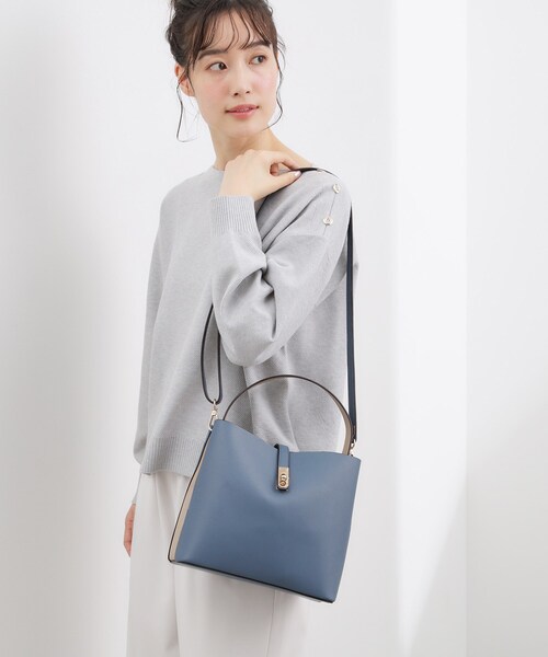 grove（グローブ）の「人間工学 ベルトダブルショルダー（ハンドバッグ・レディース・ブラック系4/ブルー系9/ライトグレー系4・00）」の22枚目の写真