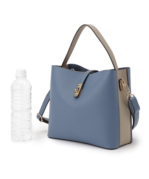 grove（グローブ）の「人間工学 ベルトダブルショルダー（ハンドバッグ・レディース・ブラック系4/ブルー系9/ライトグレー系4・00）」の6枚目の写真