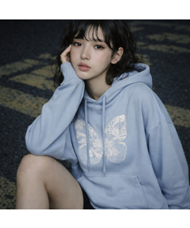 [ユニセックス]NAVI フードパーカー_3カラー