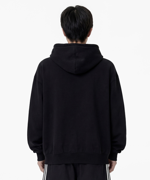 GRAVER（グレーバー）の「[ユニセックス]NAVI フードパーカー_3カラー（パーカー・レディース・スカイブルー/Cream/ブラック・SMALL/MEDIUM/LARGE）」の11枚目の写真