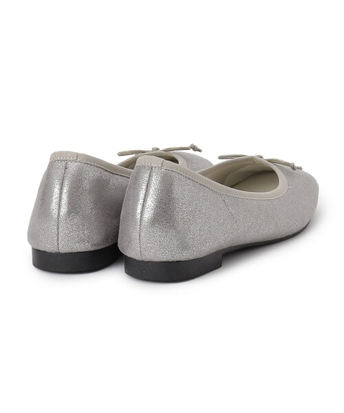 SHOO・LA・RUE(シューラルー)の「【ふかふか】シャーリングバレエシューズ(その他シューズ・レディース・シルバー/ブラック/ゴールド/ブラック系・25/35/45)」の10枚目の写真