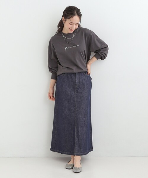 SHOO・LA・RUE(シューラルー)の「【ふかふか】シャーリングバレエシューズ(その他シューズ・レディース・シルバー/ブラック/ゴールド/ブラック系・25/35/45)」の6枚目の写真