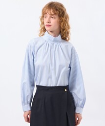 THOMAS MAISON ロールカラーブラウス
