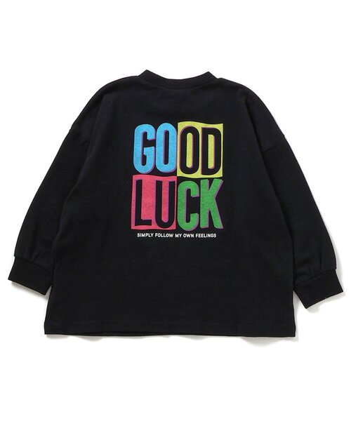 BREEZE（ブリーズ）の「バックボックスロゴTシャツ（Tシャツ/カットソー・キッズ・ブラック/オフホワイト・80/90/100/110/120/130/140）」の9枚目の写真