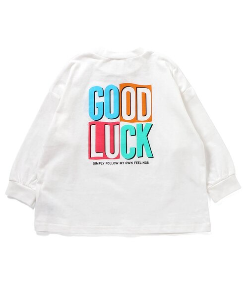 BREEZE（ブリーズ）の「バックボックスロゴTシャツ（Tシャツ/カットソー・キッズ・ブラック/オフホワイト・80/90/100/110/120/130/140）」の10枚目の写真