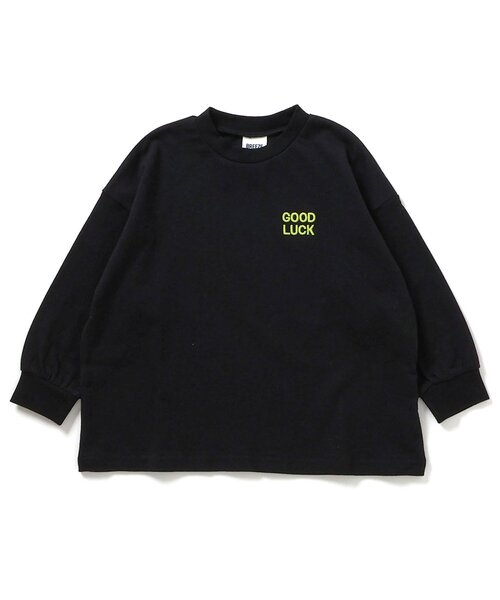 BREEZE（ブリーズ）の「バックボックスロゴTシャツ（Tシャツ/カットソー・キッズ・ブラック/オフホワイト・80/90/100/110/120/130/140）」の11枚目の写真