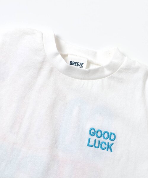 BREEZE（ブリーズ）の「バックボックスロゴTシャツ（Tシャツ/カットソー・キッズ・ブラック/オフホワイト・80/90/100/110/120/130/140）」の13枚目の写真