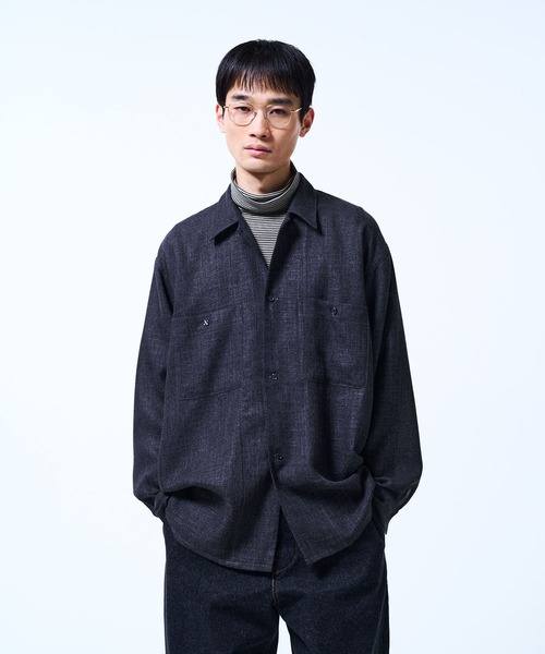Loose L/S Shirts / ルーズ長袖シャツ（シャツ/ブラウス）｜THE