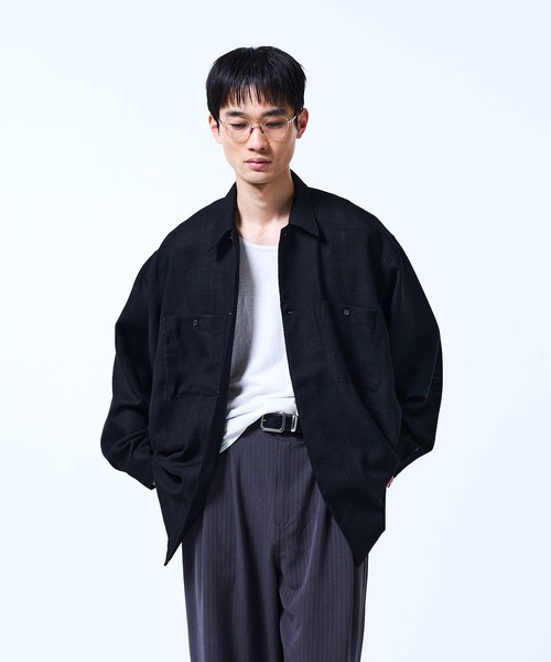 Loose L/S Shirts / ルーズ長袖シャツ（シャツ/ブラウス）｜THE