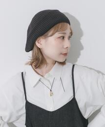 SMELLY | リブニットベレー(ハンチング/ベレー帽)