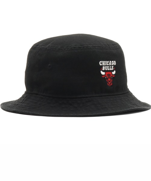 NEW ERA(ニューエラ)の「NEW ERA BUCKET 01 Chicago Bulls / ニューエラ バケット 01 シカゴ ブルズ(ハット・メンズ・ブラック・M/L)」の3枚目の写真
