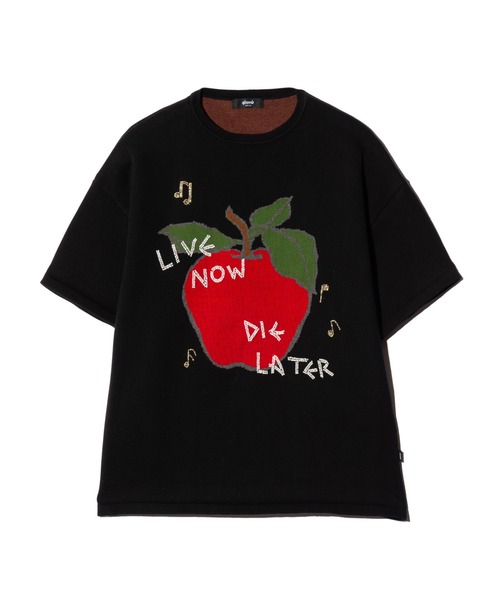 glamb（グラム）の「Beads Apple Knit / ビーズアップルニット（ニット/セーター・メンズ・ブルー/ブラック/グリーン・S/M/L）」の4枚目の写真
