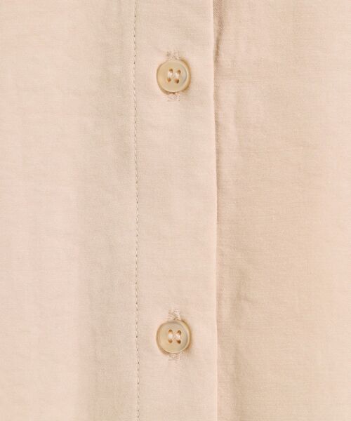 ITS'DEMO（イッツデモ）の「【手洗い可／セットアップ可】サテンピーチシャツ（シャツ/ブラウス・レディース・ピンク/アイボリー/サックスブルー・00）」の14枚目の写真