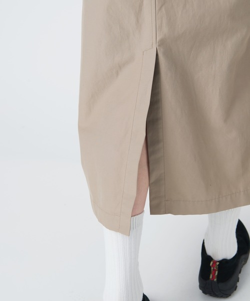 Snow Peak（スノーピーク）の「Snow Peak / Light Dobby Cloth Skirt ライトドビークロススカート（スカート・レディース・ブラック/グレイッシュベージュ/アーミー・1/2/3）」の14枚目の写真